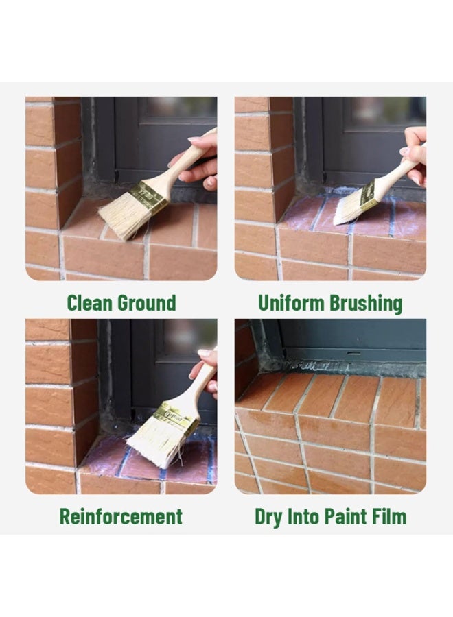 MaxEMA Invisible Waterproof Liquid Sealant 500gm Anti Leakage Agent Super Strong Clear Bonding Sealant Patch & Seal Liquid Transparent Repairing Leak Adhesive Coating For Indoor, Outdoor And Brush - Image 3